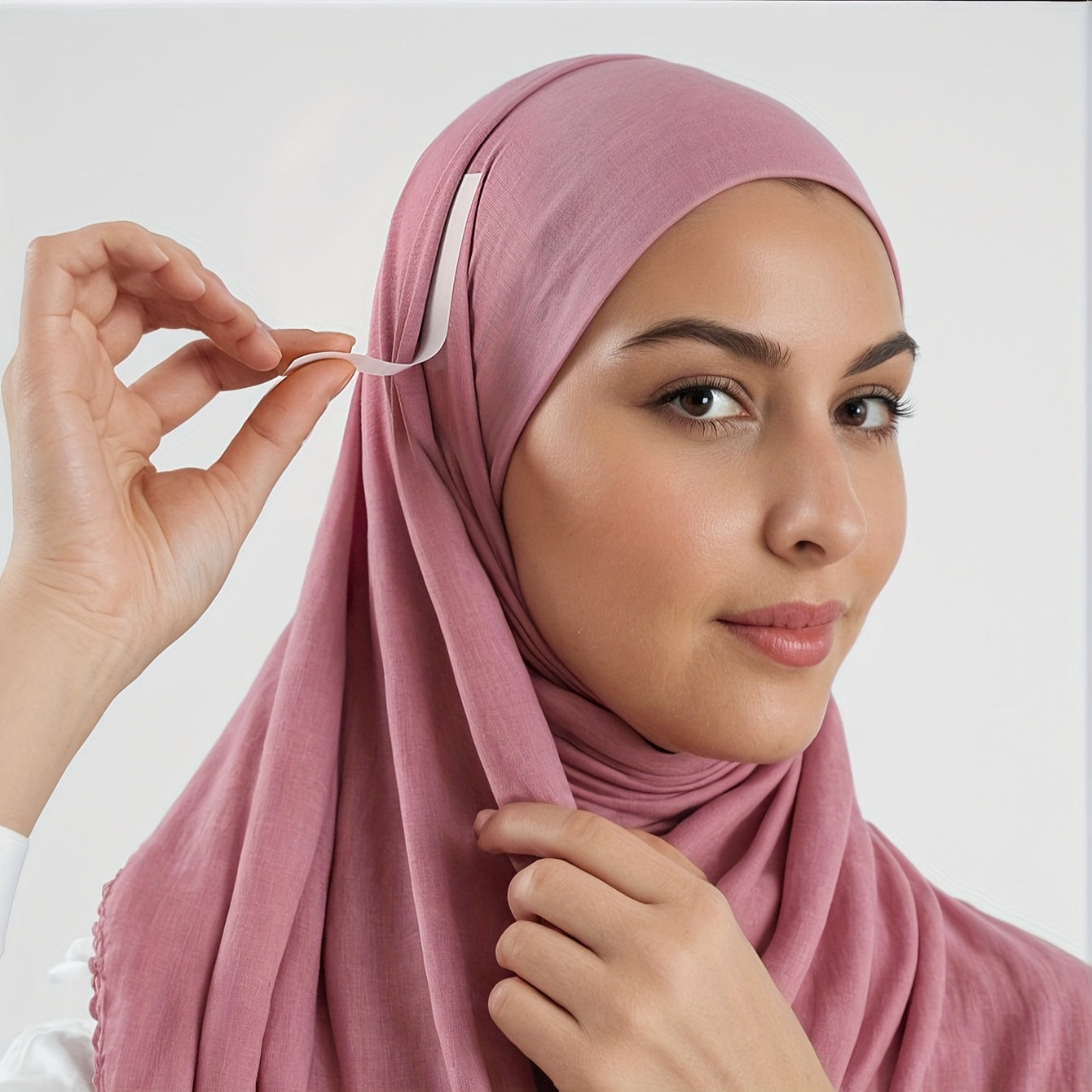 36/72pcs Transparent Invisible Scarf Pins - Double-Sided Adhesive, Non-Slip, High Quality, Durable, Residue-Free Women'S Fashion Accessories, Hijab Style | Modern Package | Residue-Free Solution
